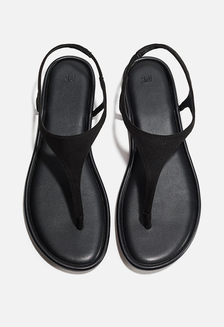H&M - Sandals - black