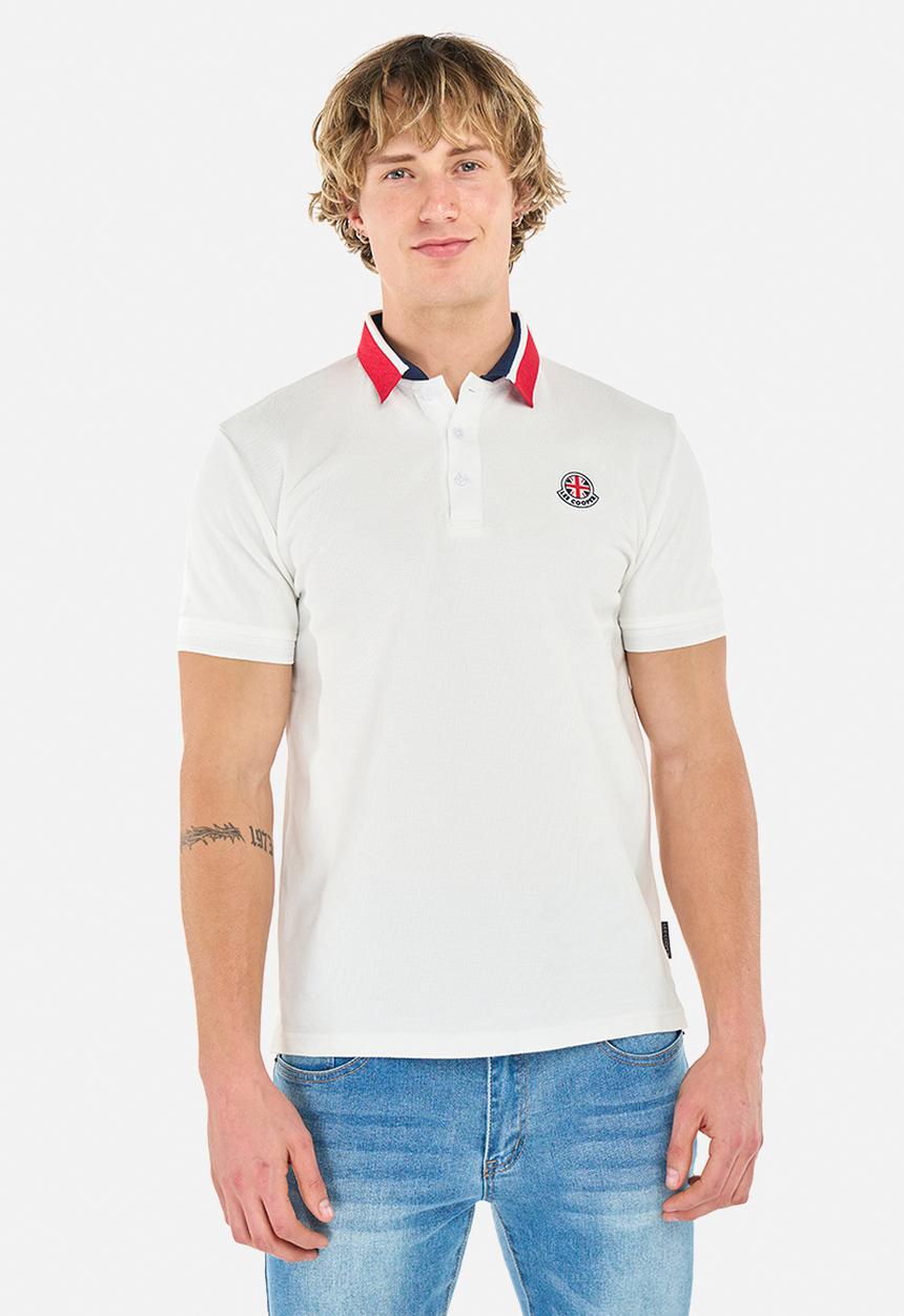 Lee Cooper - Shaka Golfer - White/Red/Navy