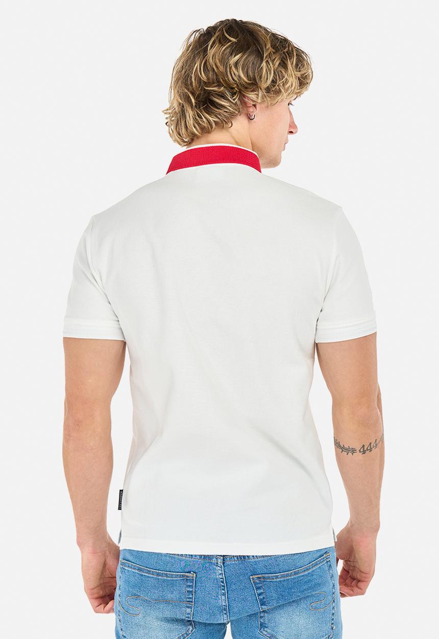 Lee Cooper - Shaka Golfer - White/Red/Navy