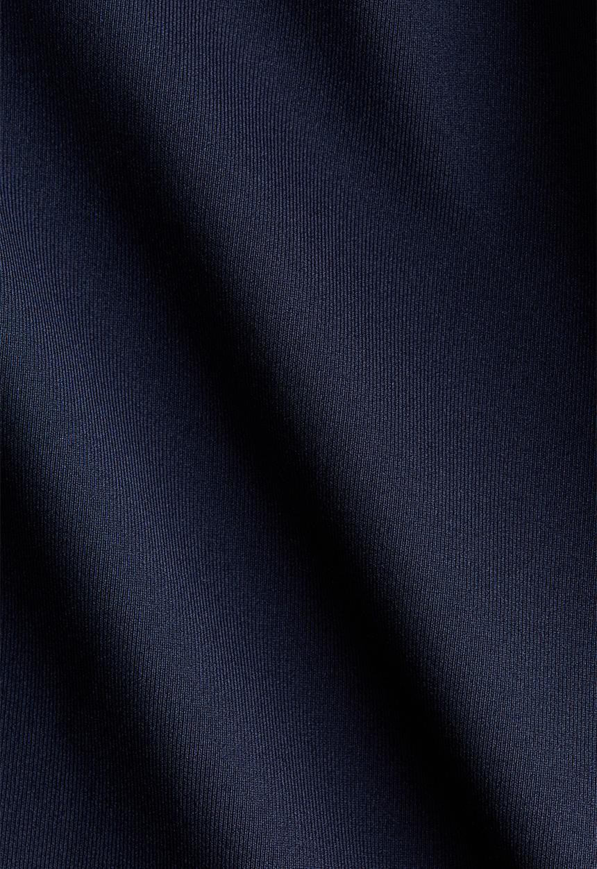H&M - Padded-cup high leg swimsuit - navy blue