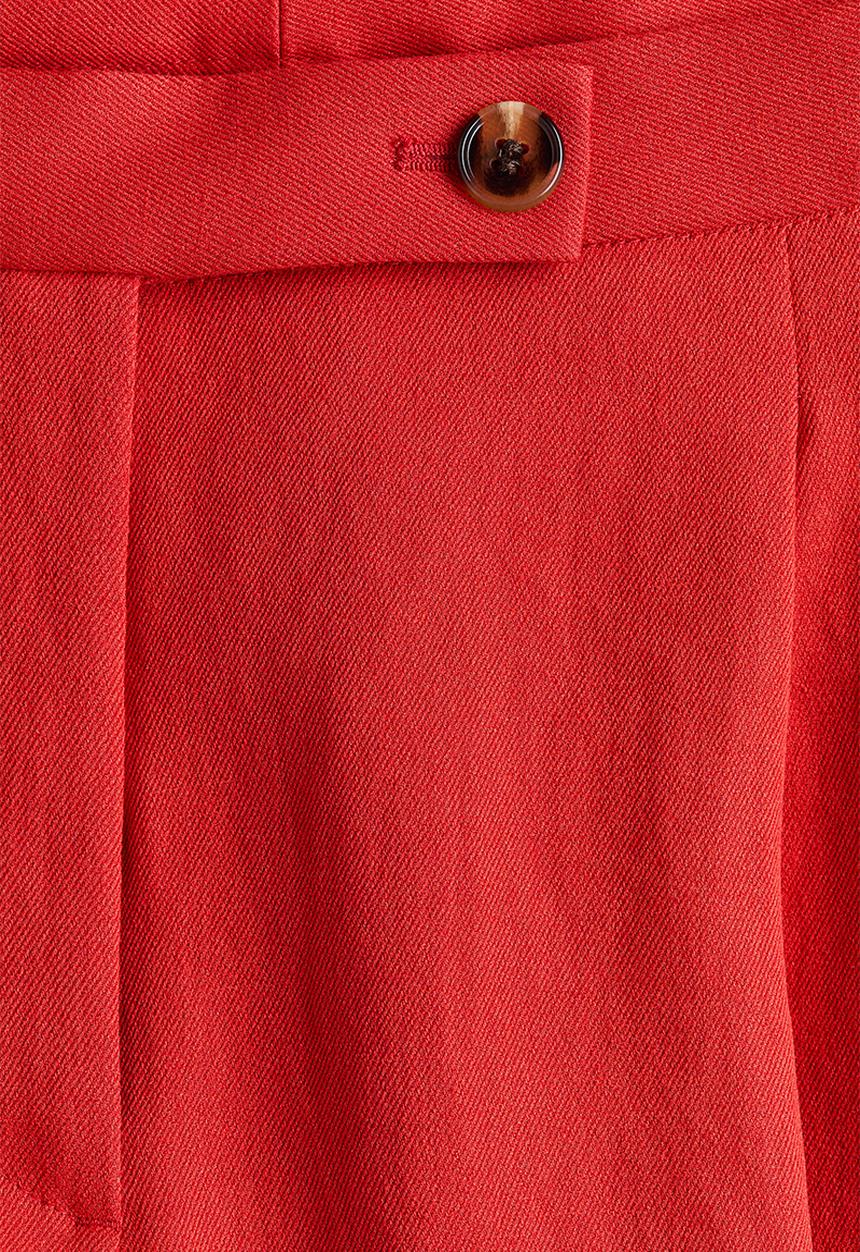H&M - Wide tailored trousers - bright red