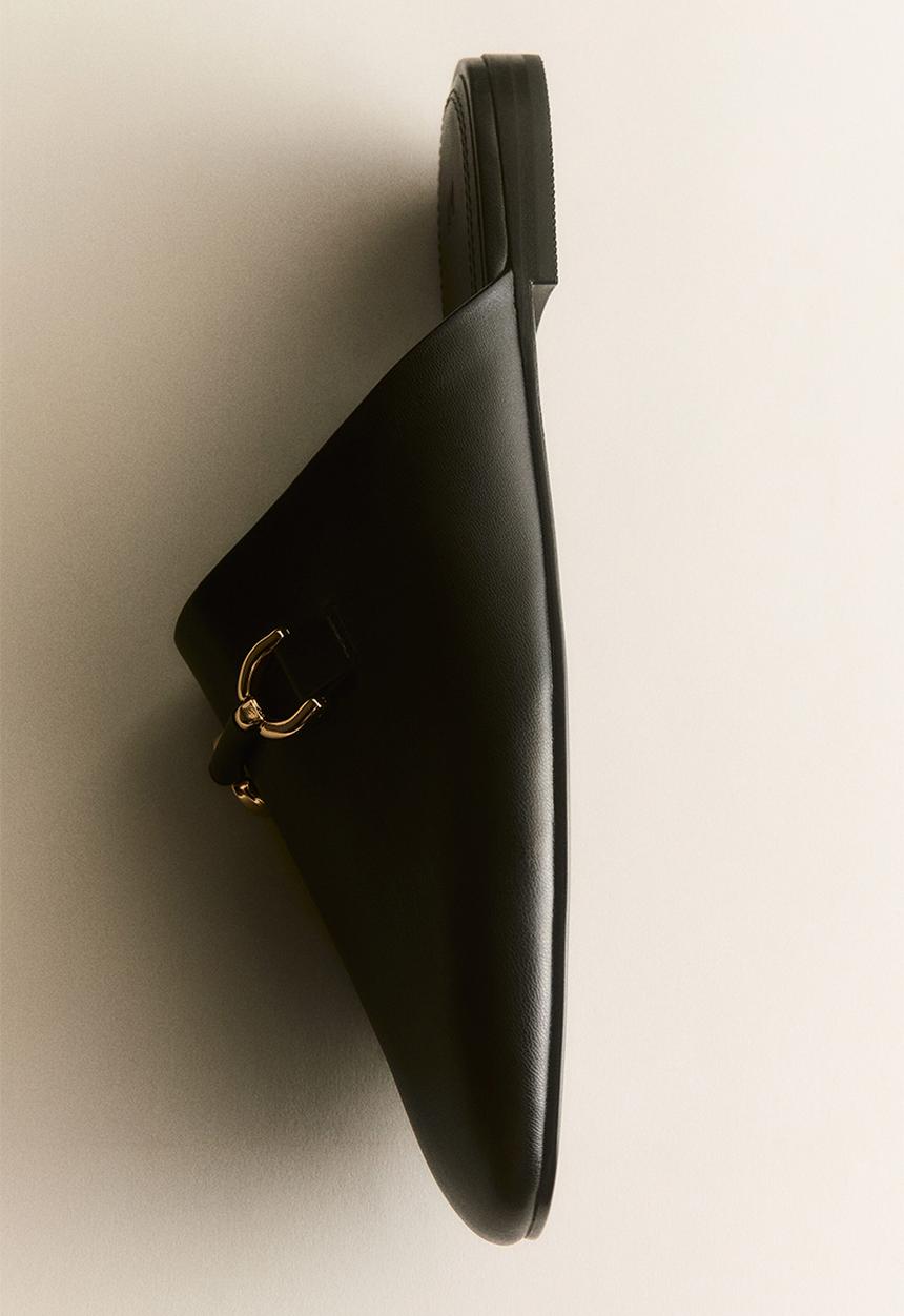 H&M - Loafer mules - black