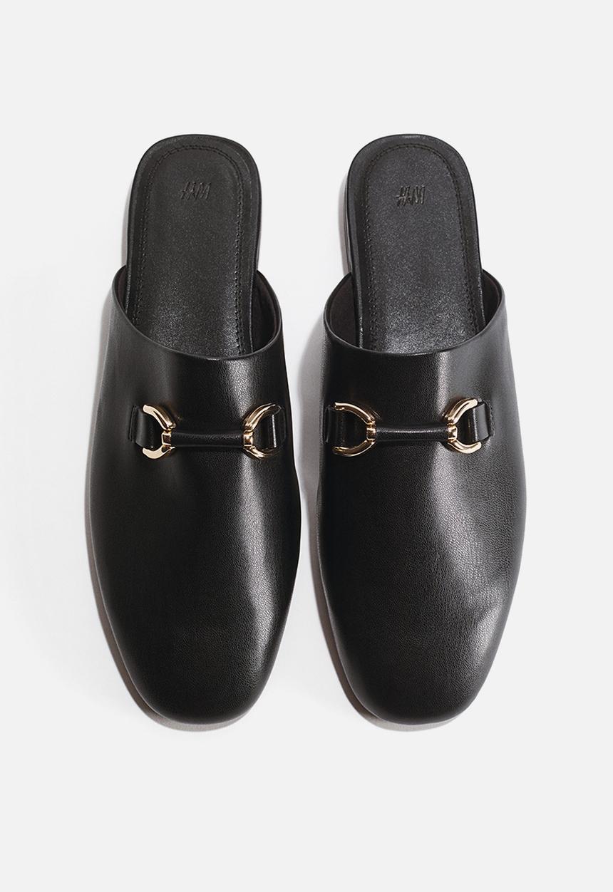 H&M - Loafer mules - black
