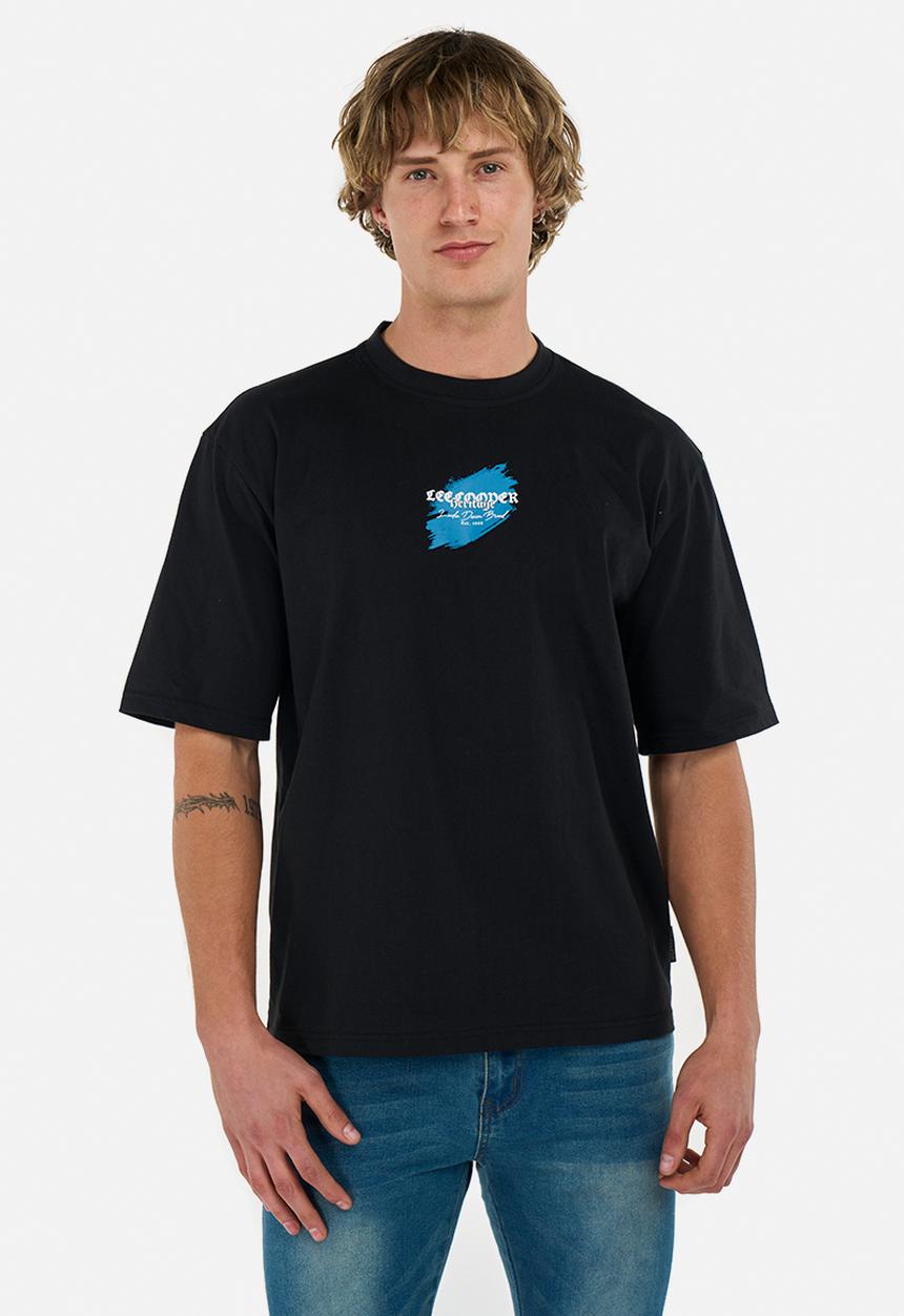 Lee Cooper - Sibusiso Oversized T-Shirt - Black