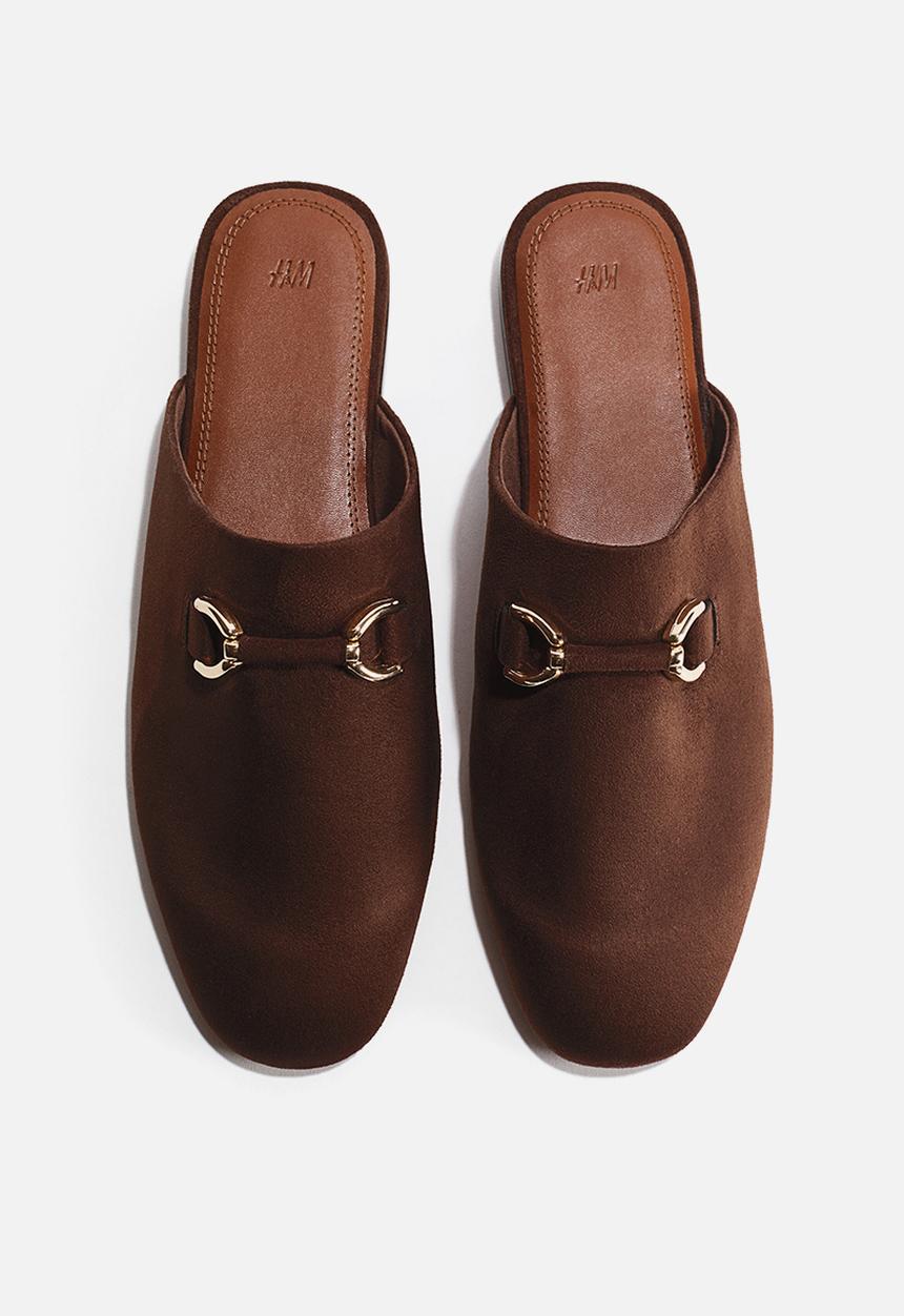 H&M - Loafer mules - dark brown