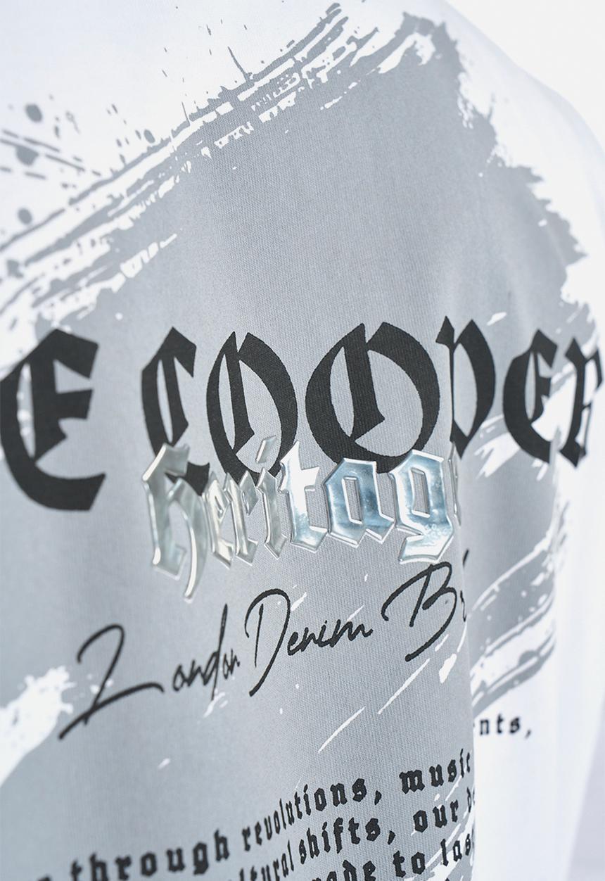 Lee Cooper - Sibusiso Oversized T-Shirt - White