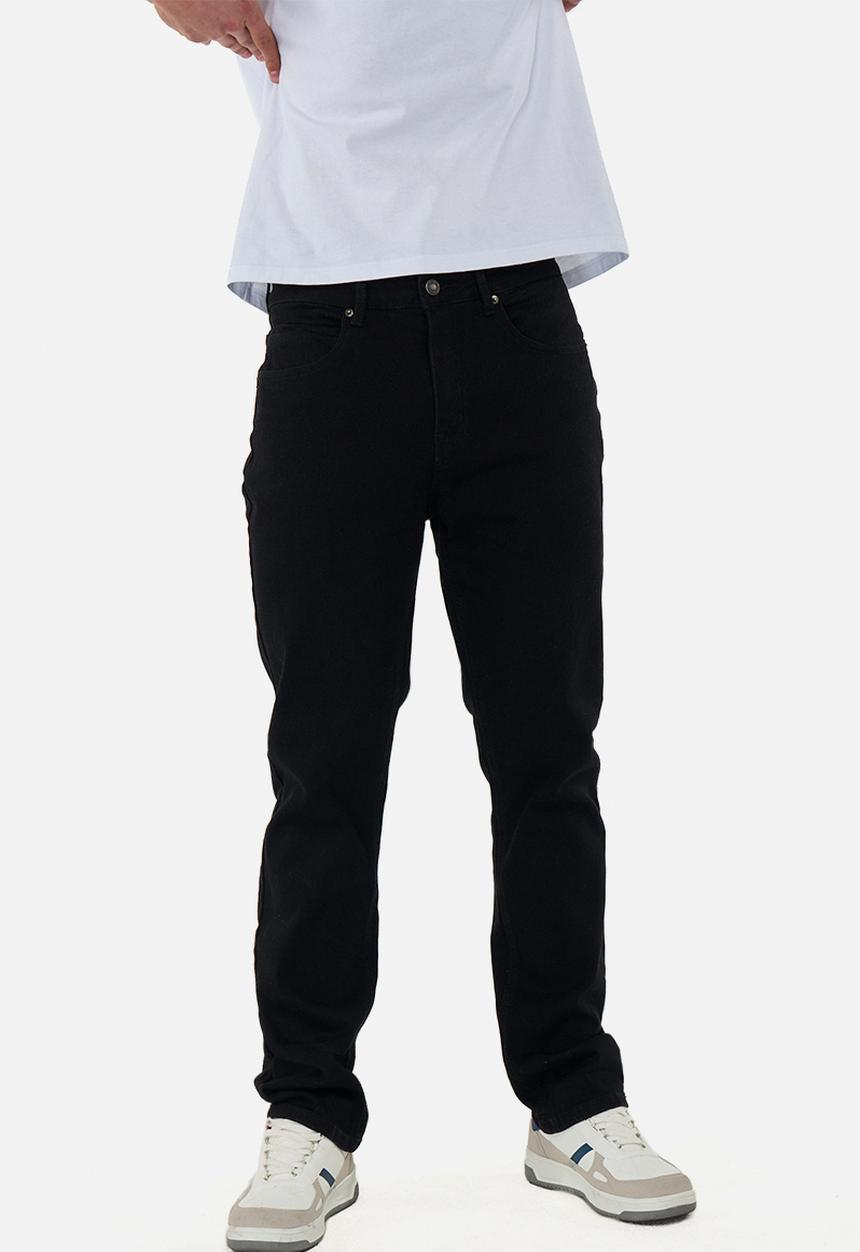 Lee Cooper - CamdenStraight Fit Jeans - Solid Black