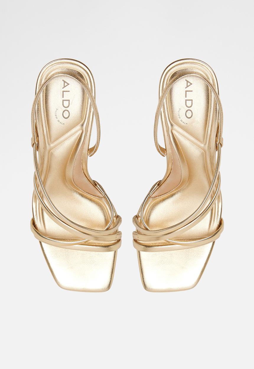 ALDO - Sonali open toe slingback - gold