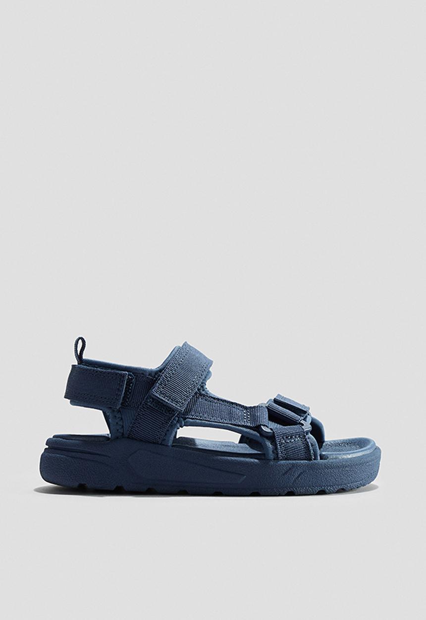 H&M - Scuba sandals - dusty blue