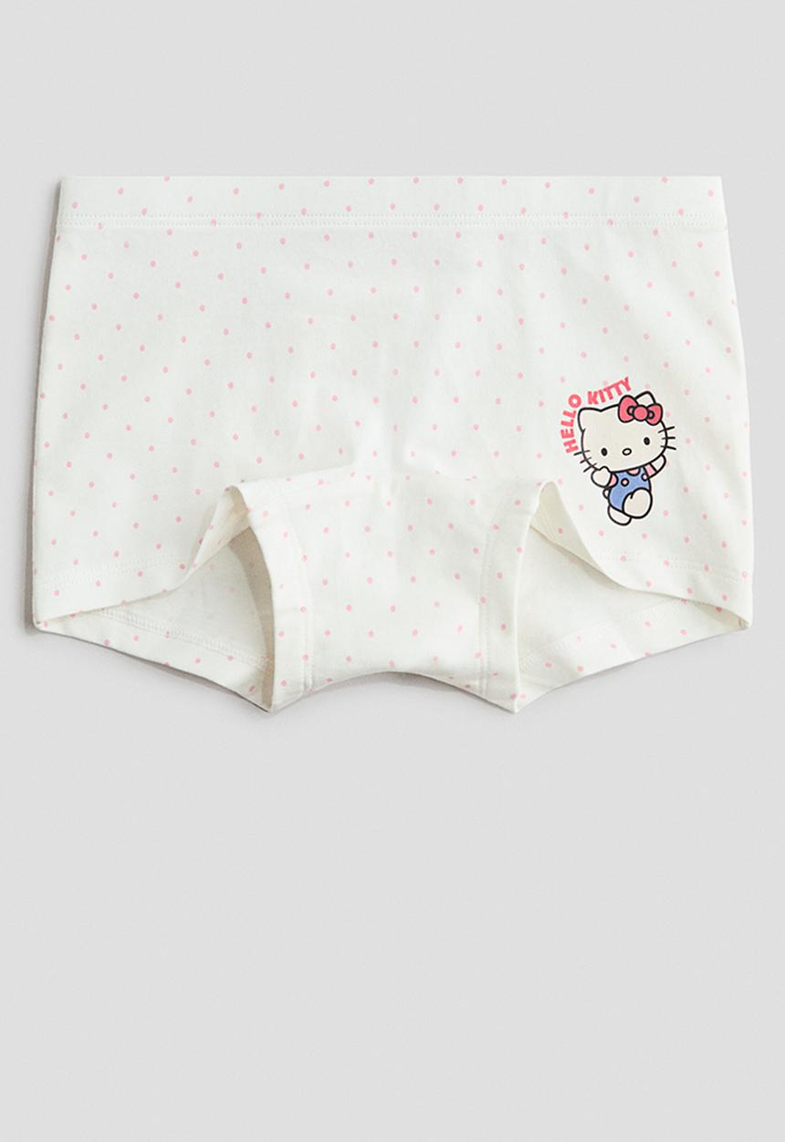 H&M - 5-Pack cotton boxer briefs - white/sanrio
