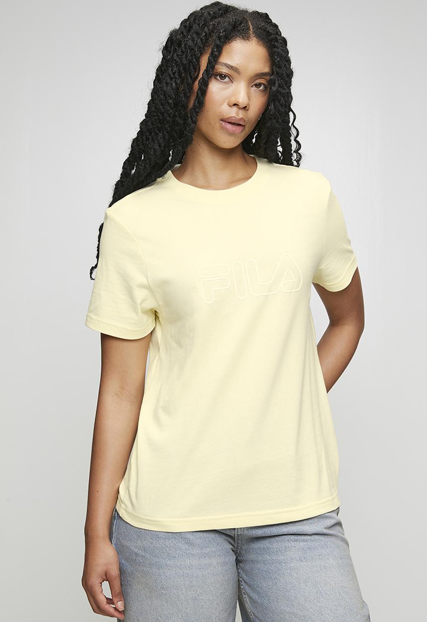 FILA - Monroe T-Shirt - Pastel Yellow