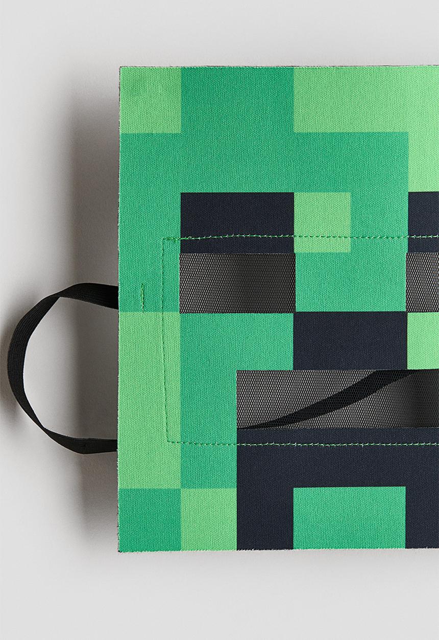 H&M - Fancy dress costume - green/minecraft