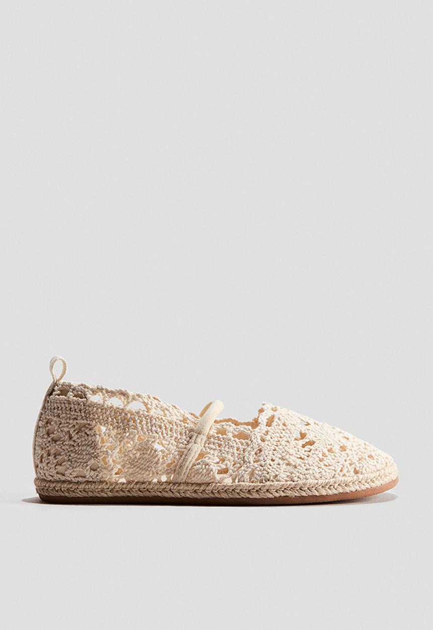 H&M - Espadrilles - light beige