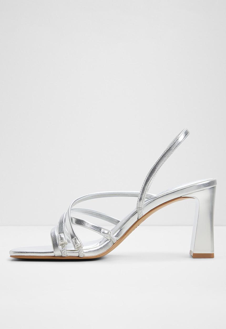 ALDO - Sonali open toe slingback - silver