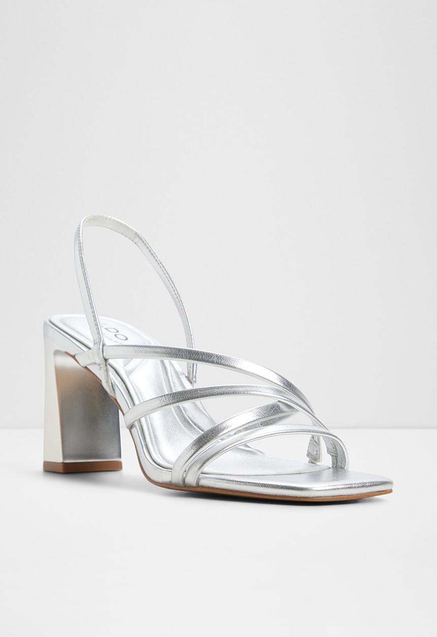 ALDO - Sonali open toe slingback - silver