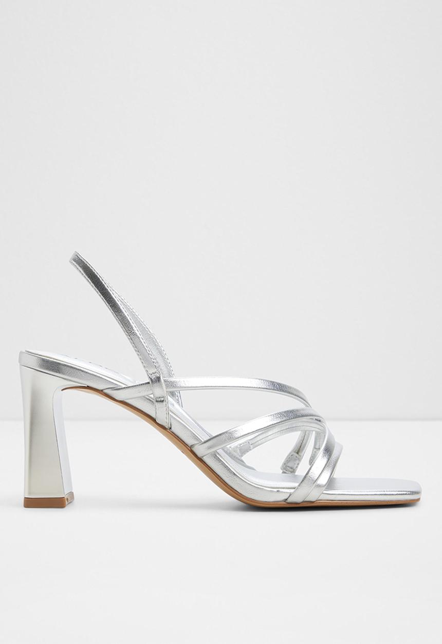 ALDO - Sonali open toe slingback - silver
