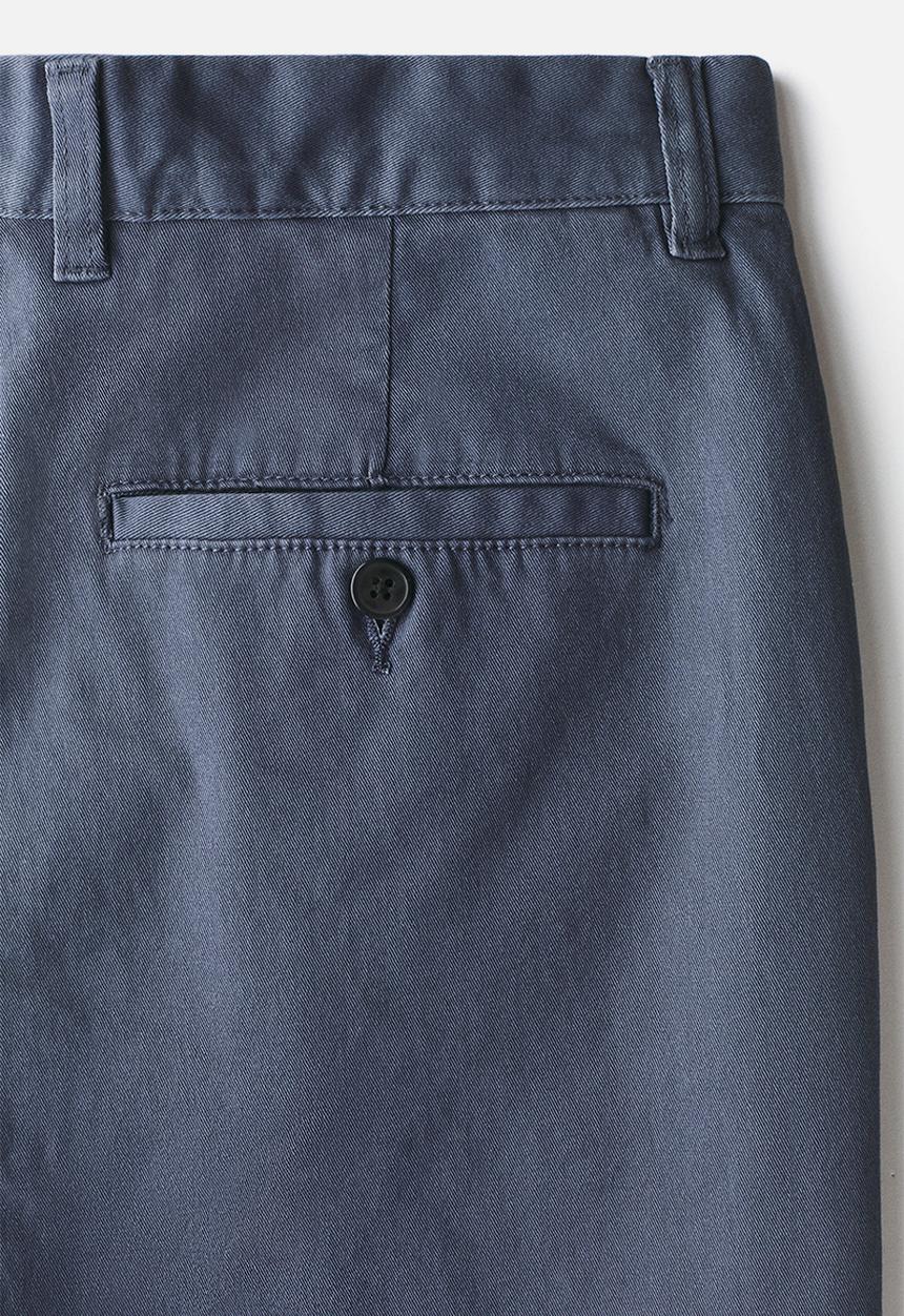 H&M - Regular fit cotton chino shorts - dusty blue