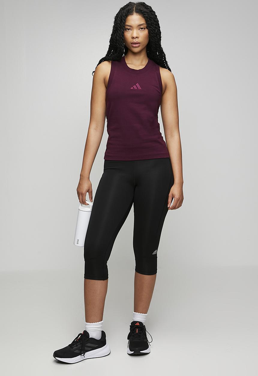adidas Performance - W Winners Tk  - Maroon / Tonal