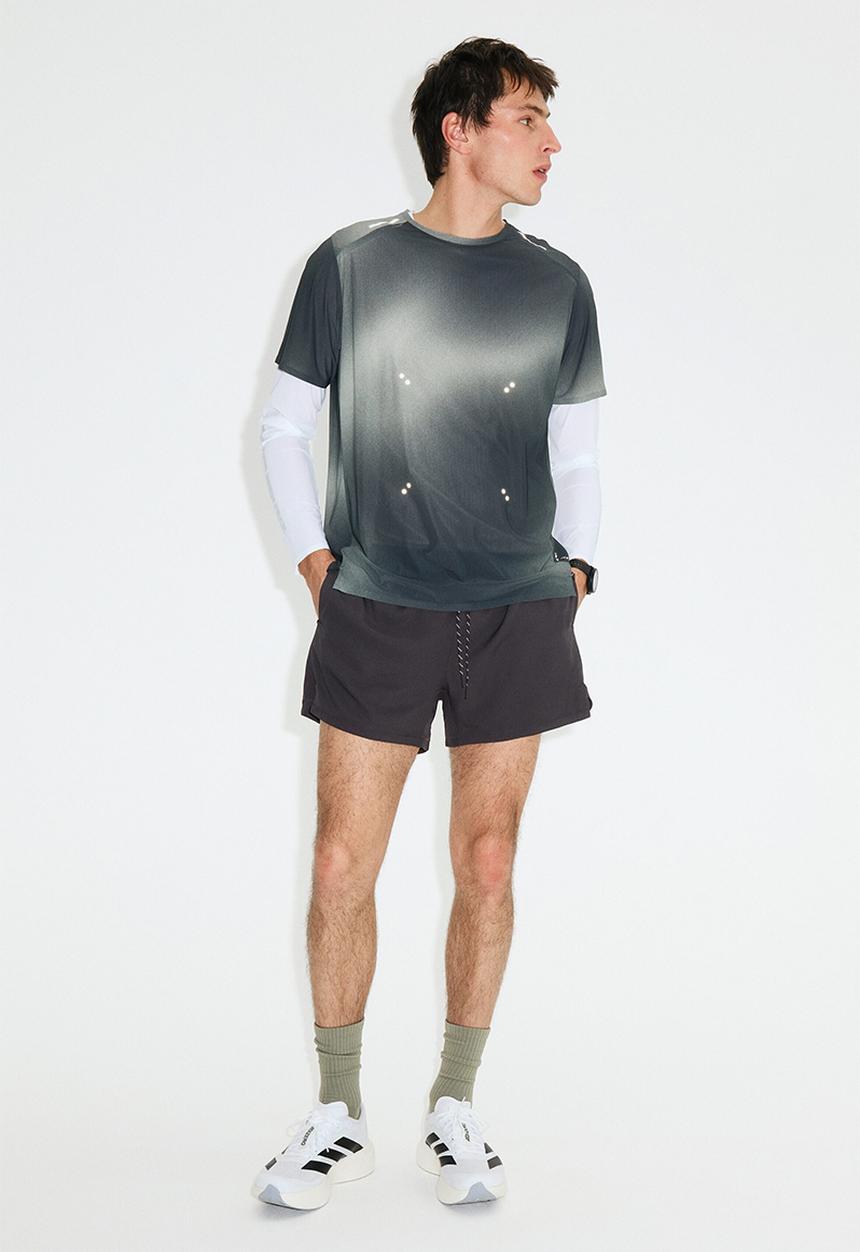 H&M - Lightweight quick dry running shorts? ? - dark grey