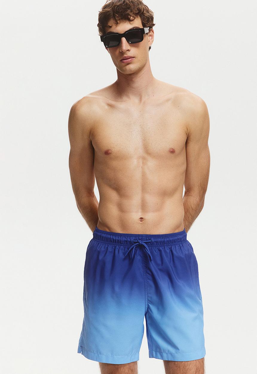 H&M - Swim shorts - blue/gradient
