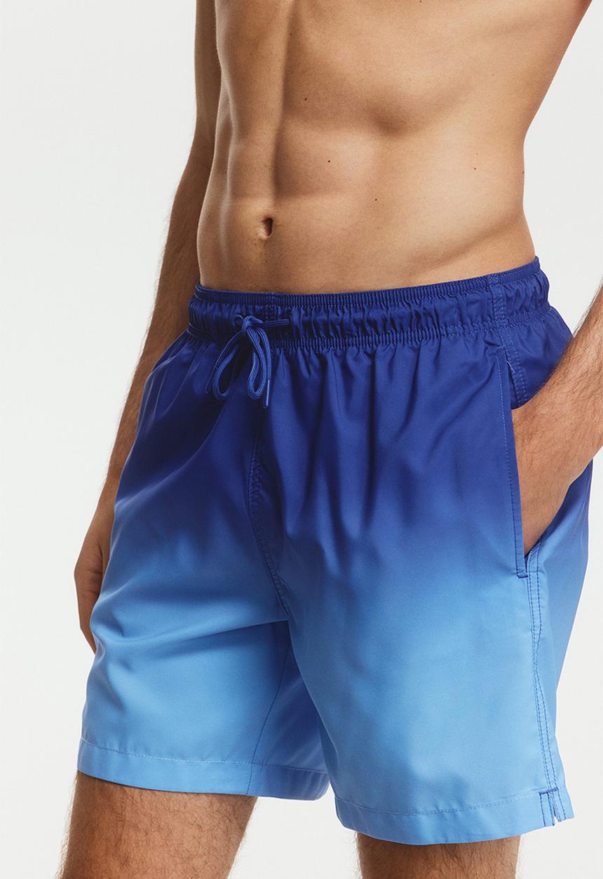 H&M - Swim shorts - blue/gradient