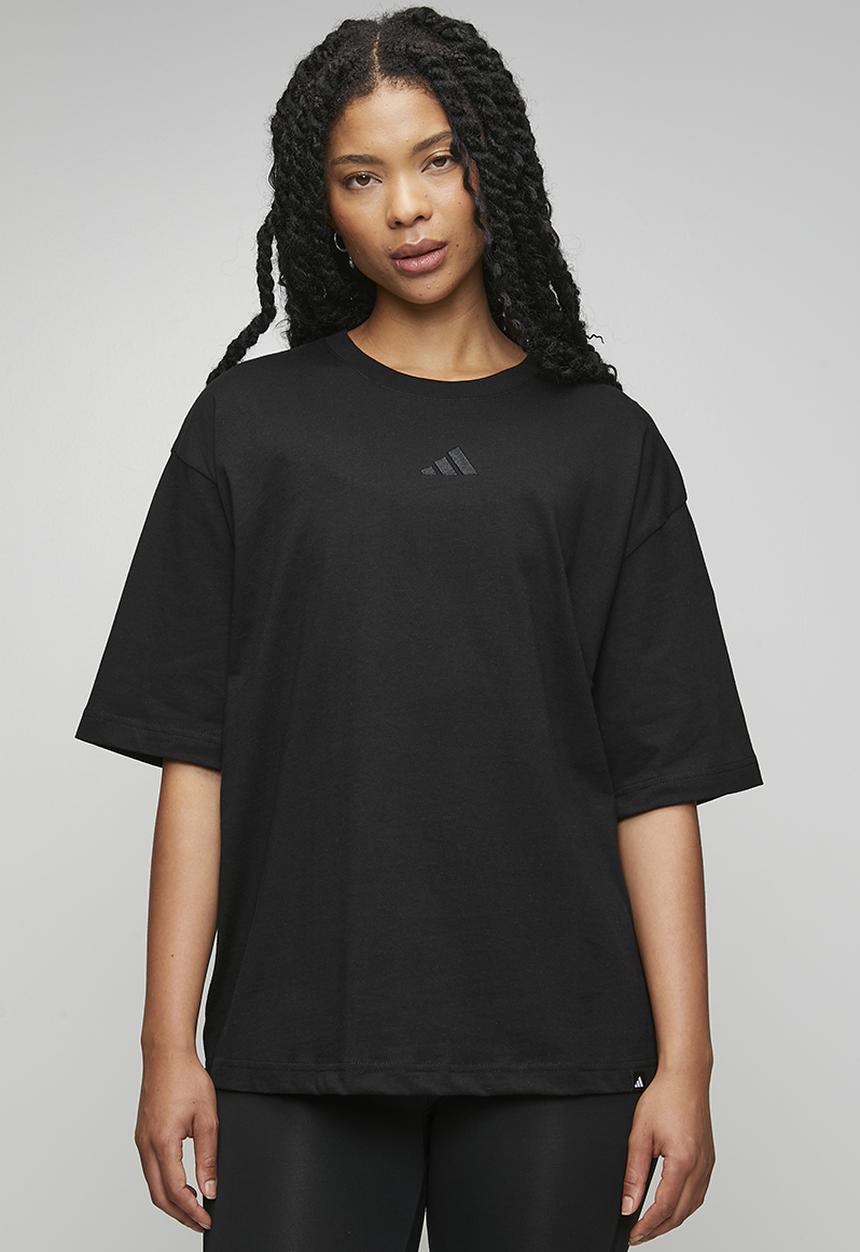 adidas Performance - W Camo L T - Black