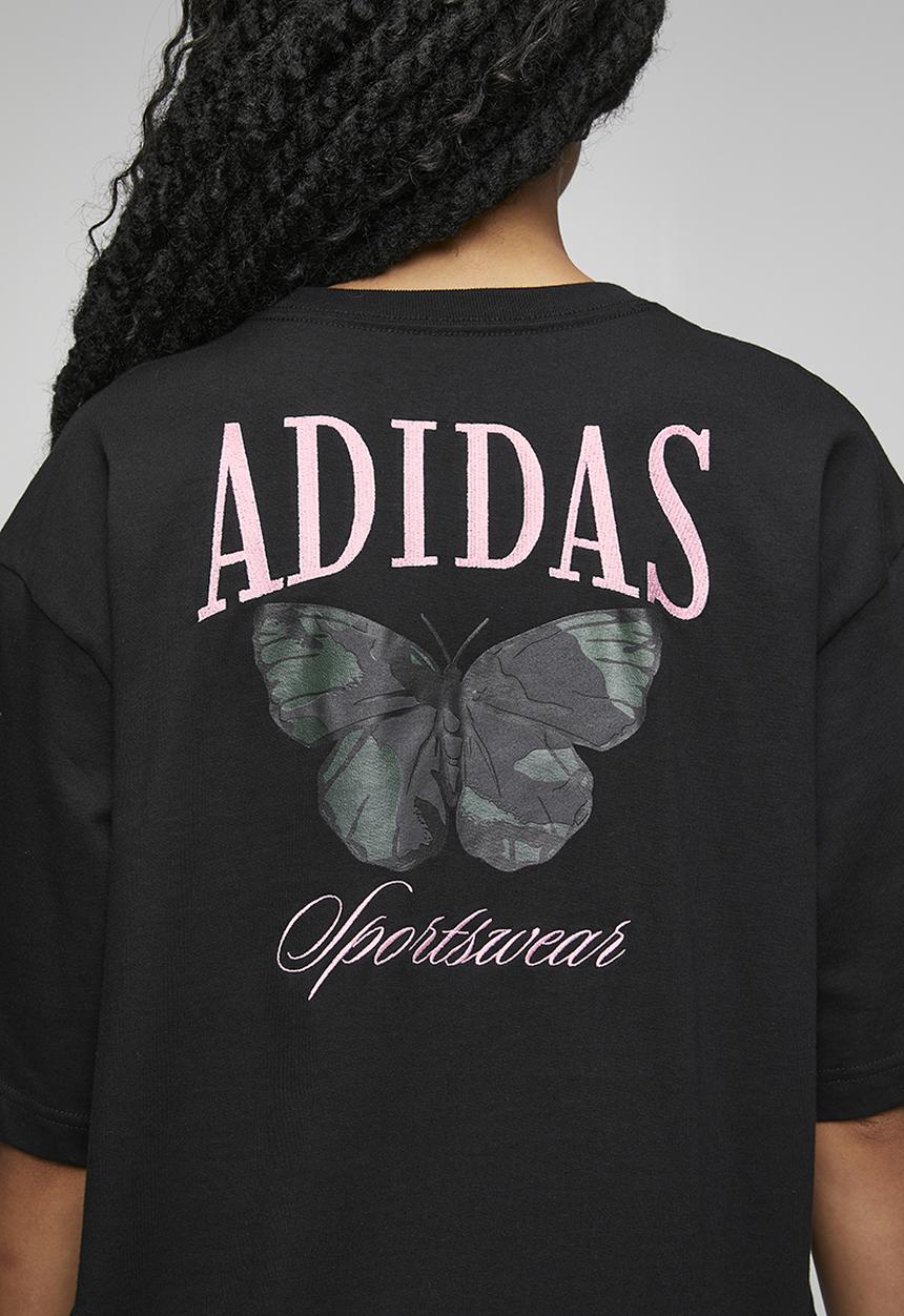 adidas Performance - W Camo L T - Black