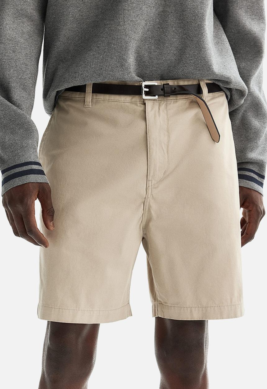 H&M - Relaxed fit chino shorts - beige