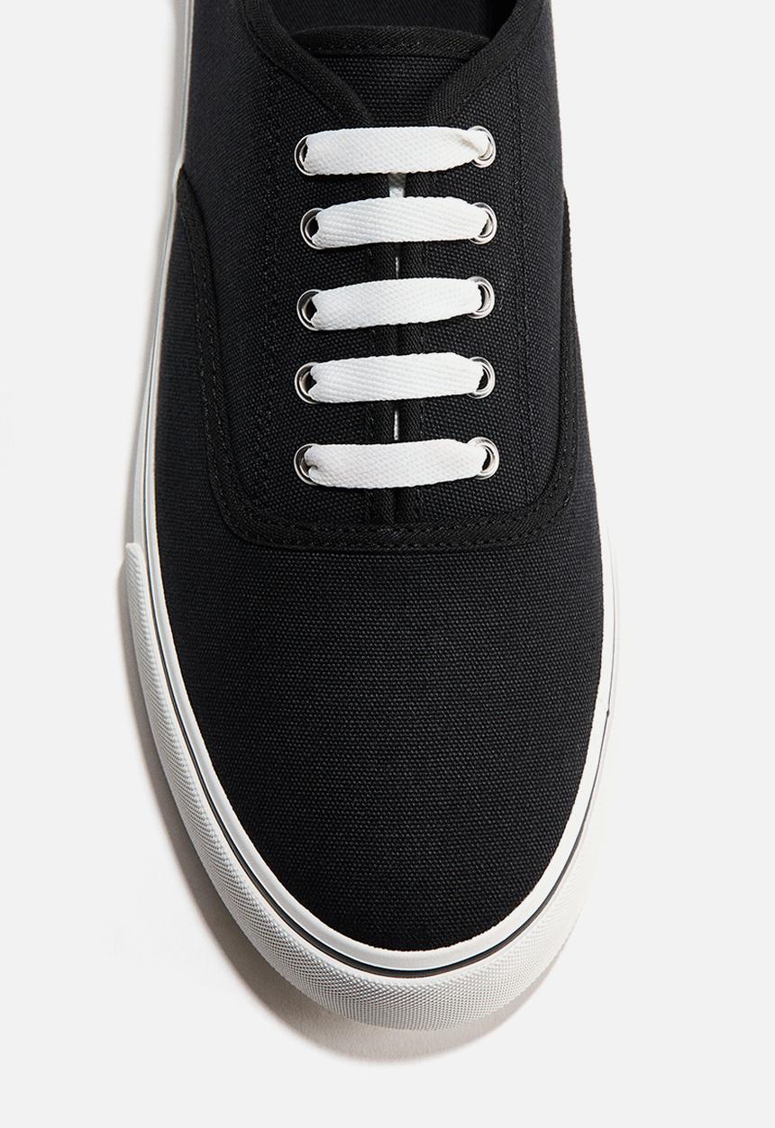 H&M - Canvas trainers - black