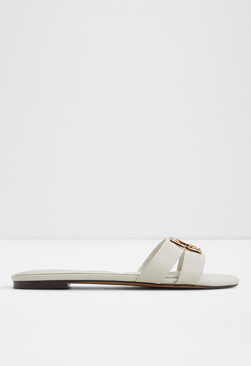 ALDO - Sunray slide - white/bone
