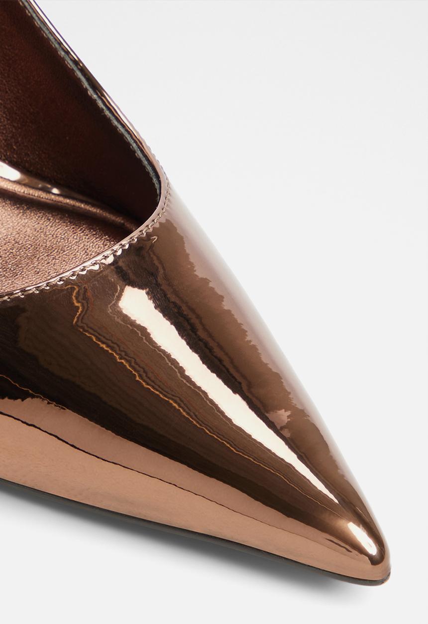 ALDO - Syliaah closed toe slingback - dark brown
