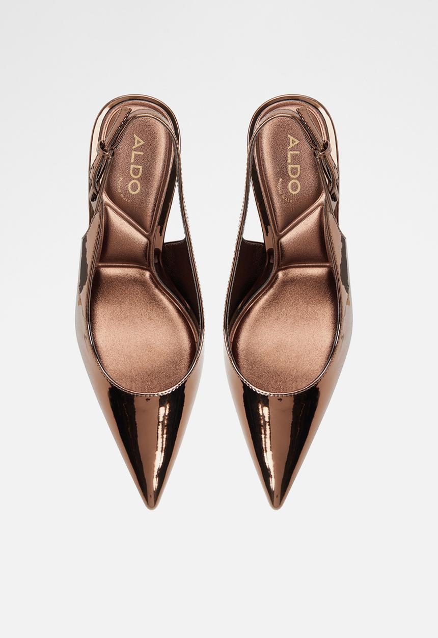 ALDO - Syliaah closed toe slingback - dark brown