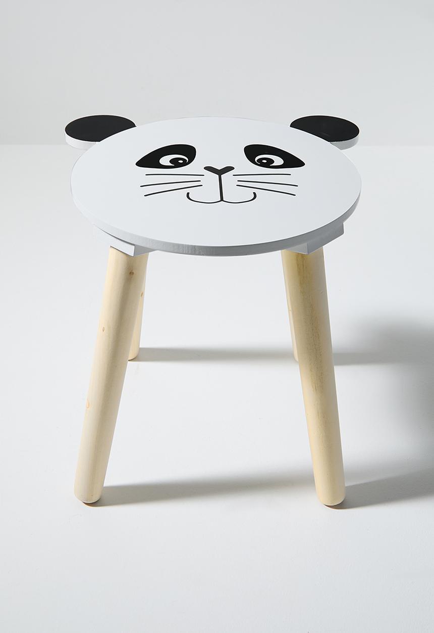 H&S - Panda Stool - White