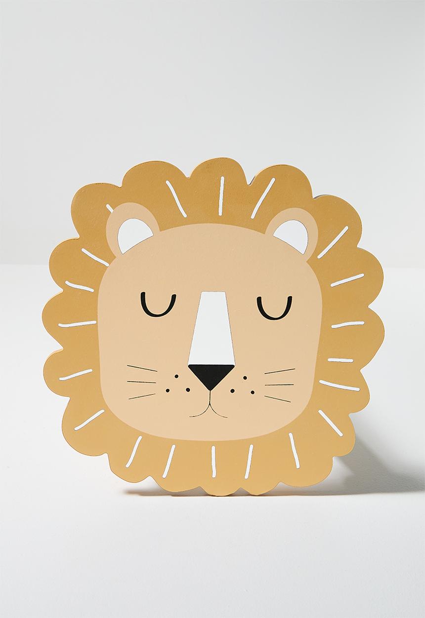 H&S - Lion Stool - Natural