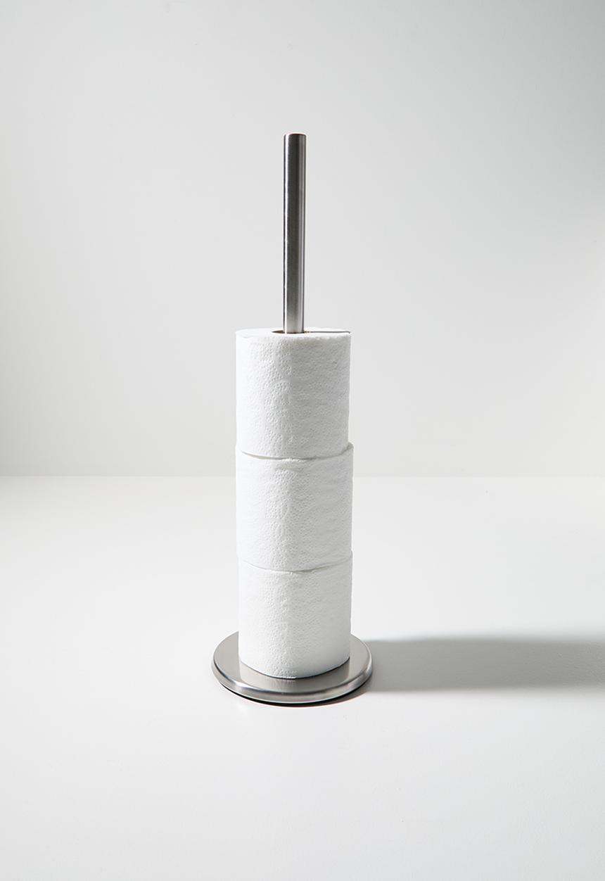 Bathroom Solutions - Toilet roll holder - grey