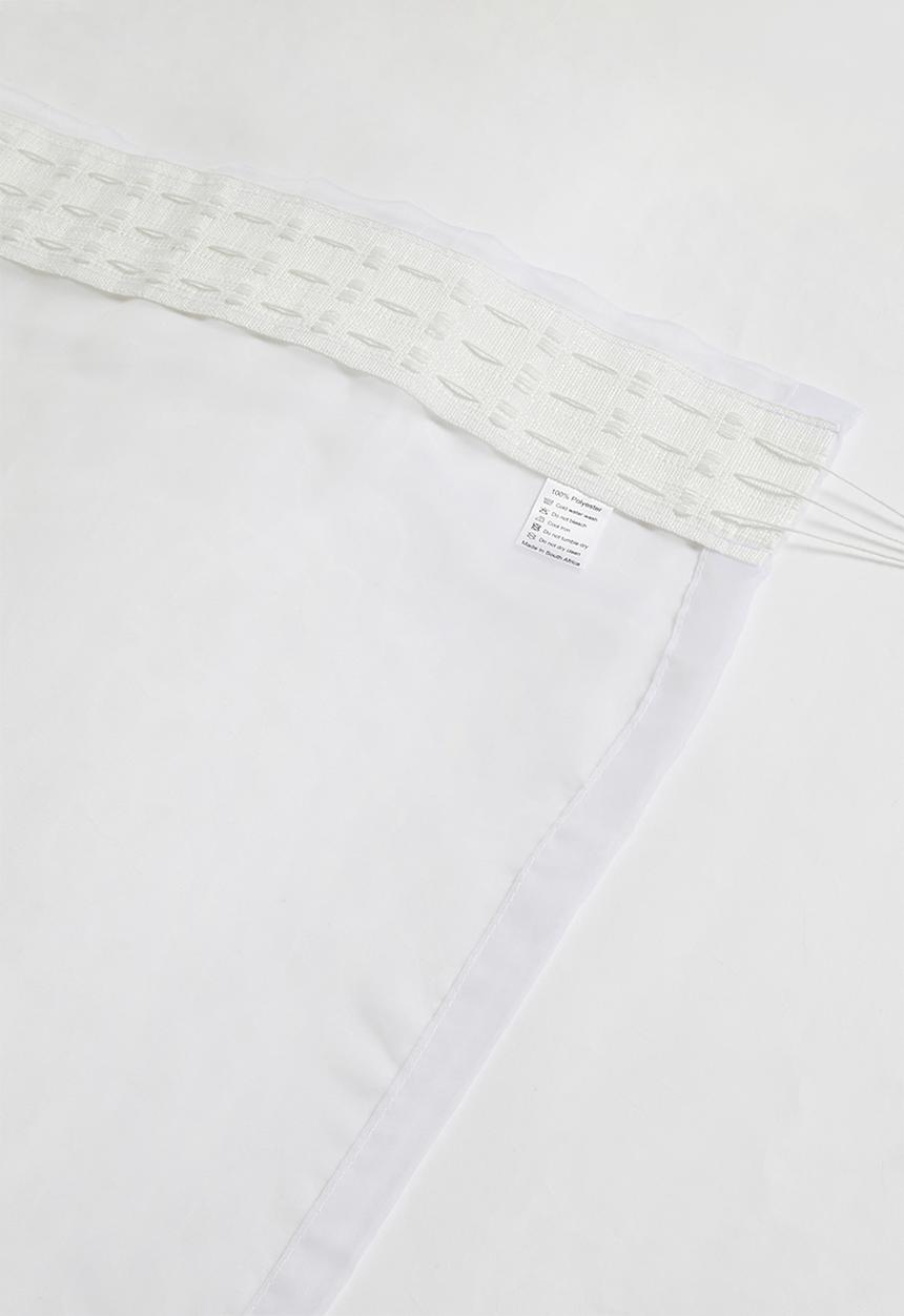 Design Collection - Whisper Sheer Taped Single Curtain