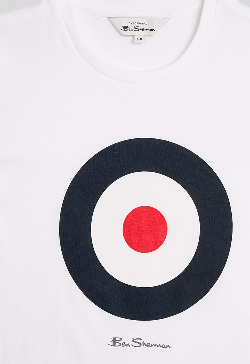 Ben Sherman - Target Tee Shirt - White