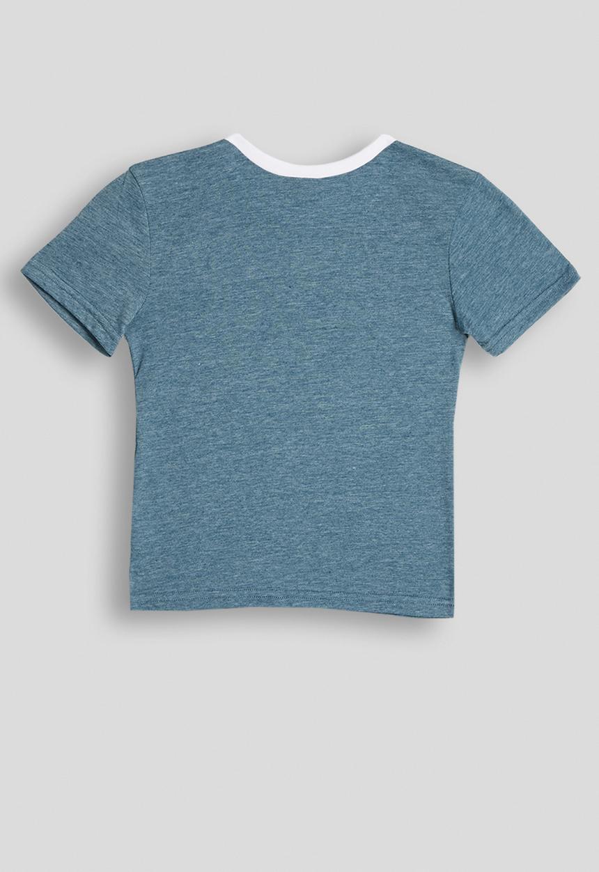 Pop Candy - Sonic The Hedgehog tee - blue melange