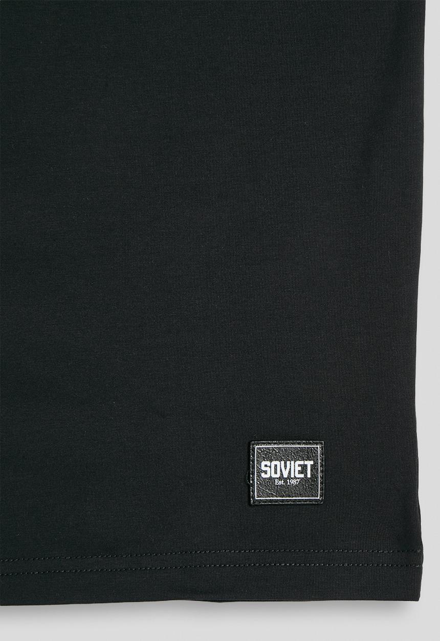 SOVIET - Boys S/Slv Crew Neck Tee (Box Fit) - Black