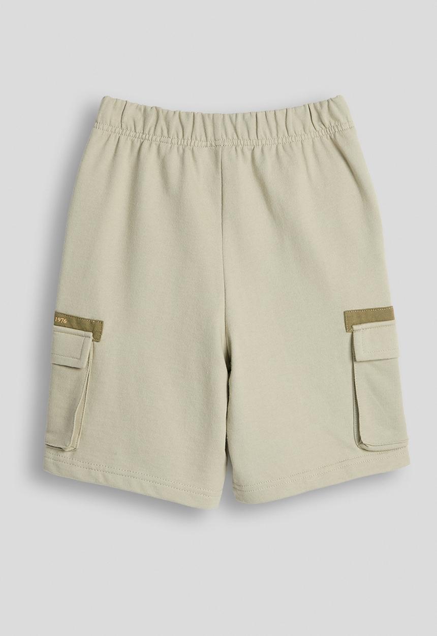 POLO - Boys Kenneth Cargo Short - Fog