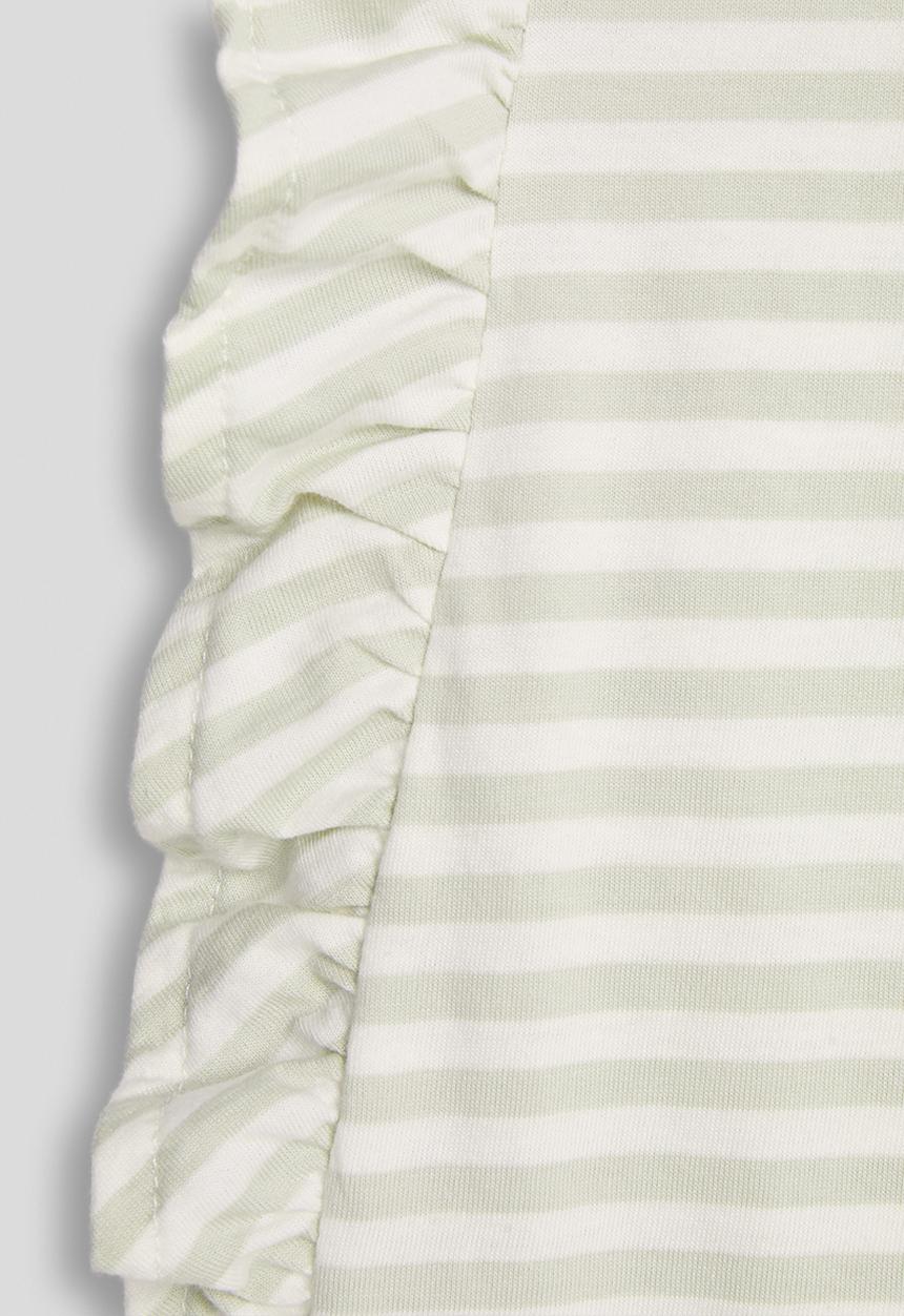 POLO - Girls Chloe Frill Sleeveless Tee - Cool Sage