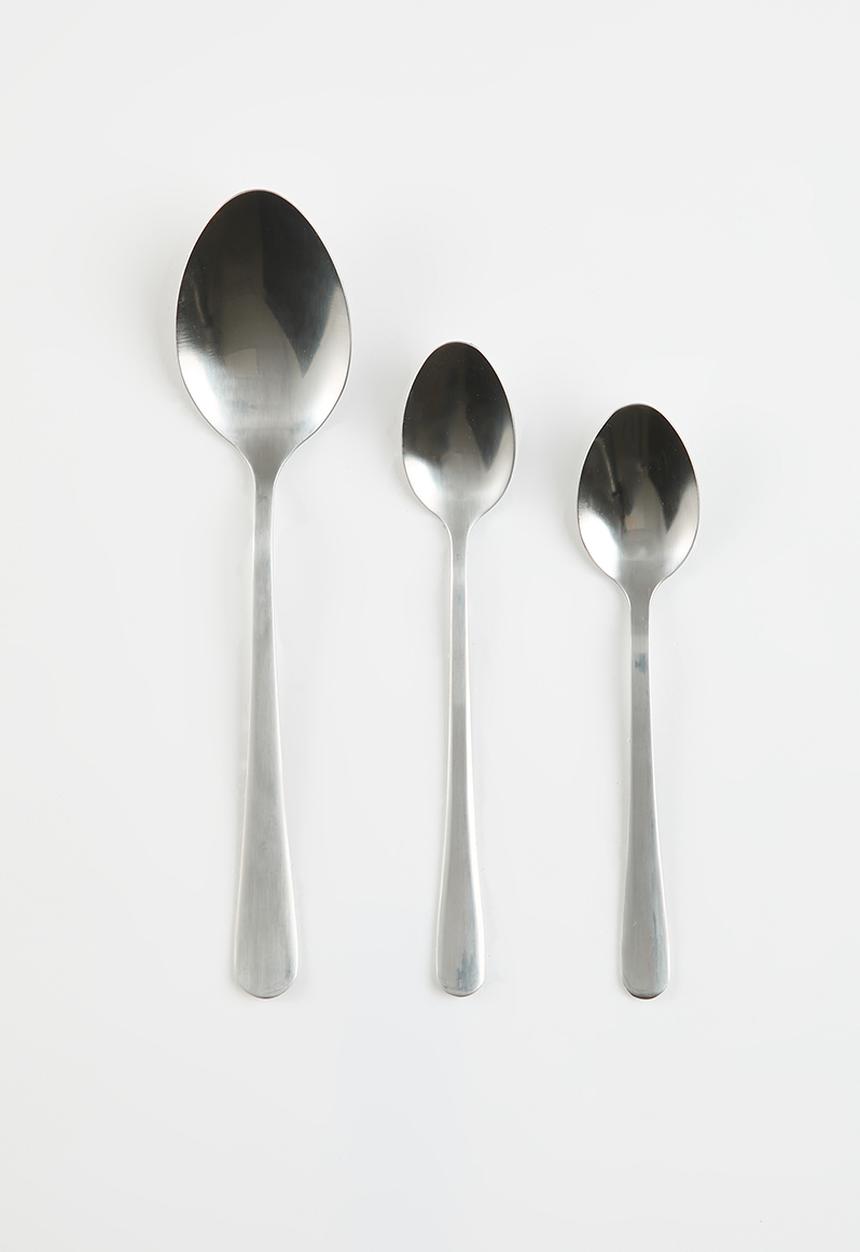 Excellent Houseware - Silver Mirror Polish Cutlery Set 72pcs - silver