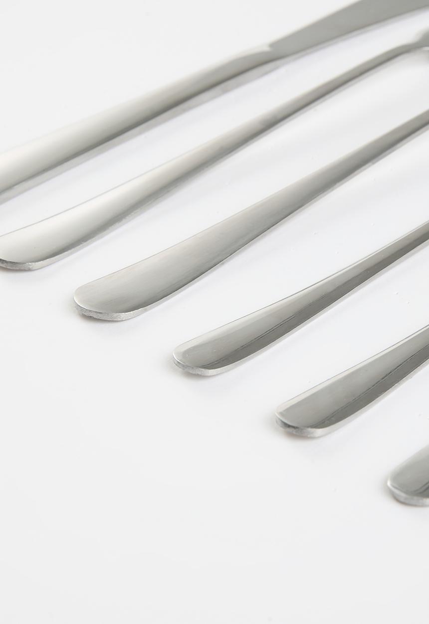 Excellent Houseware - Silver Mirror Polish Cutlery Set 72pcs - silver