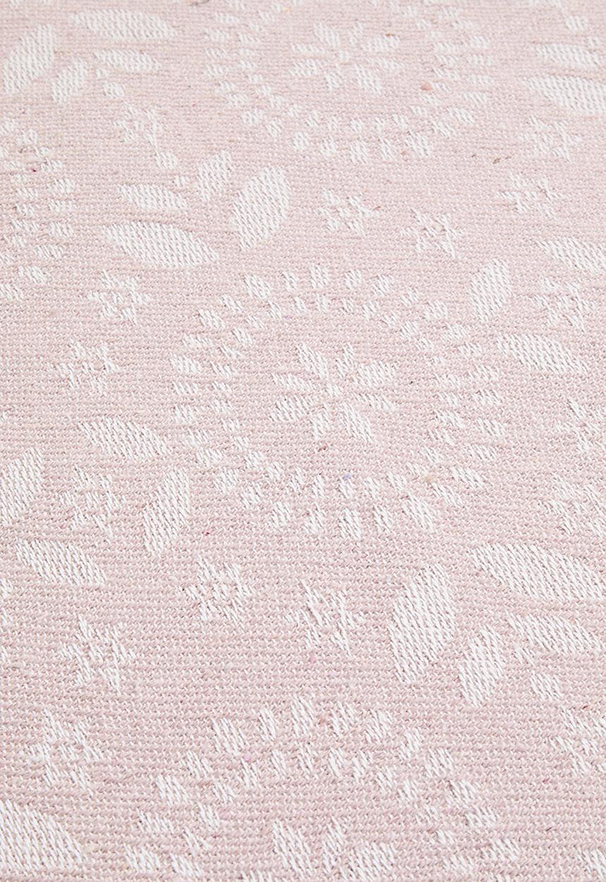 H&S - Floral Cotton Throw - Pink