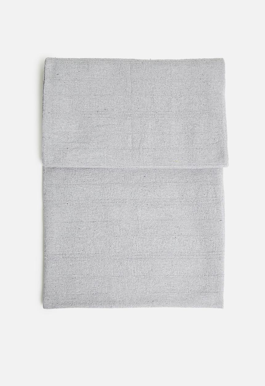 H&S - Cotton Blanket - Grey