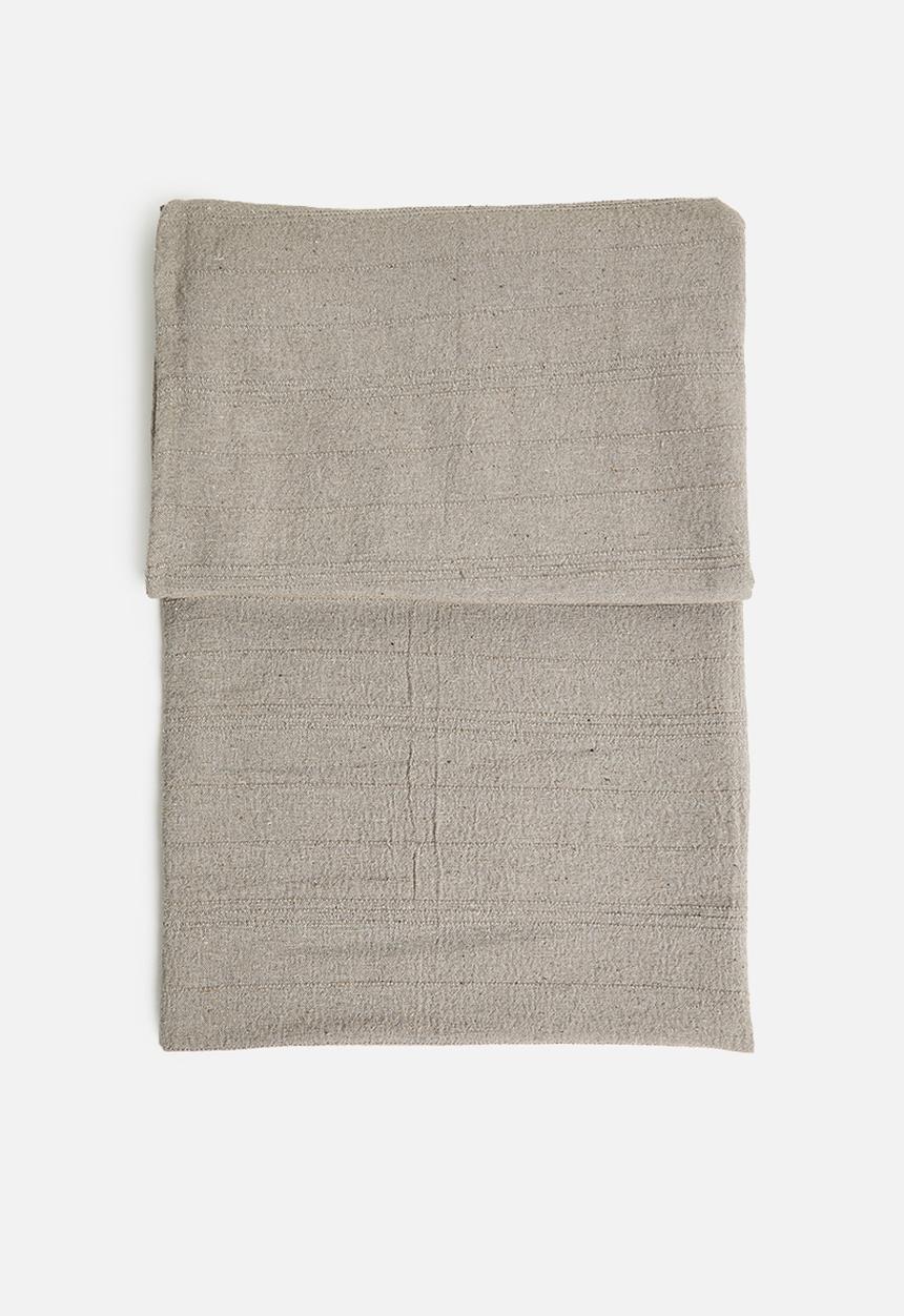 H&S - Cotton Blanket - Natural