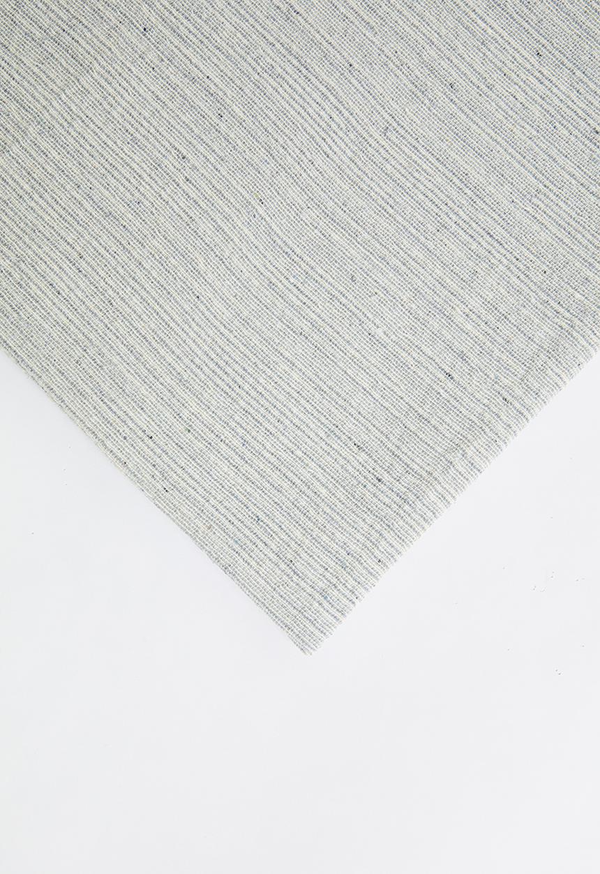 H&S - Cotton Striped Blanket - Grey