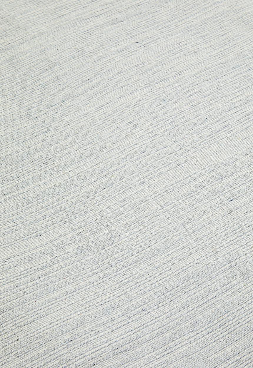 H&S - Cotton Striped Blanket - Grey