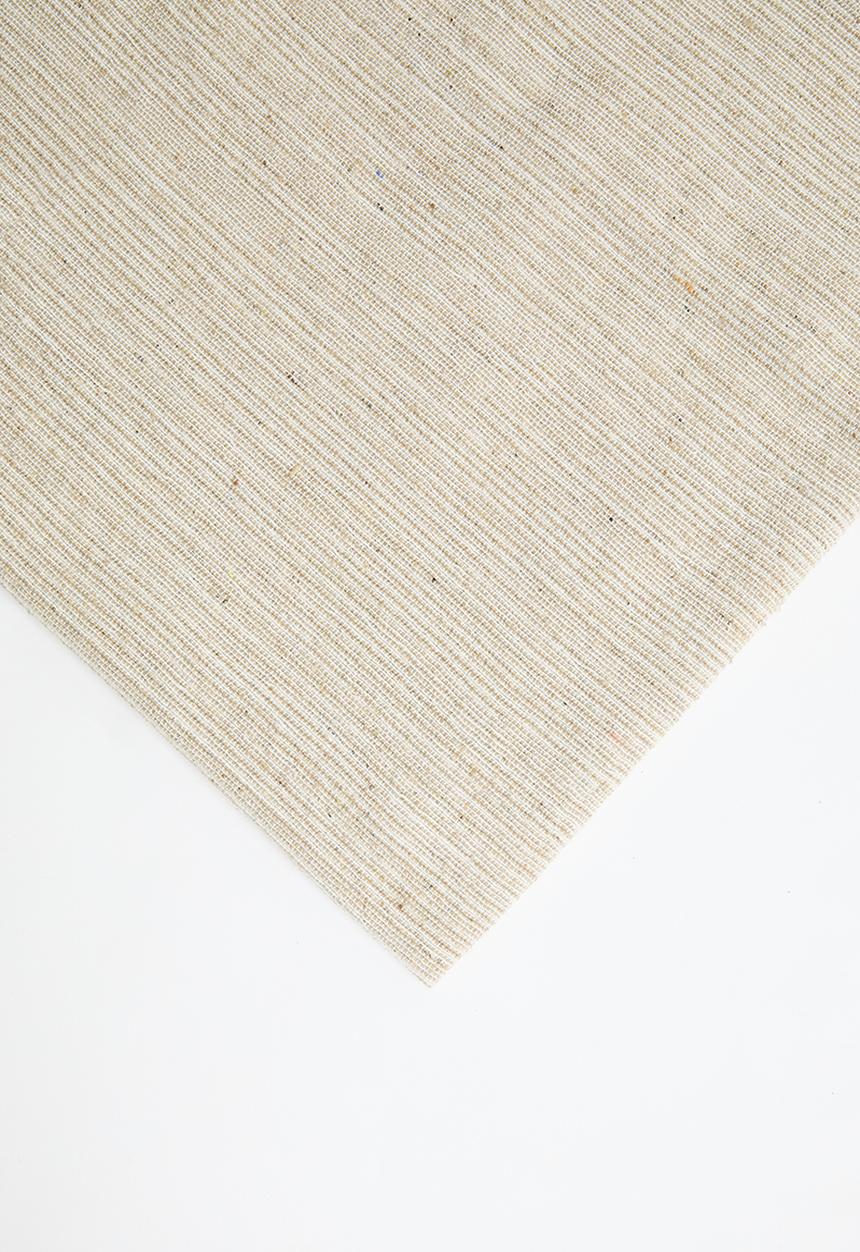 H&S - Cotton Striped Blanket - Natural