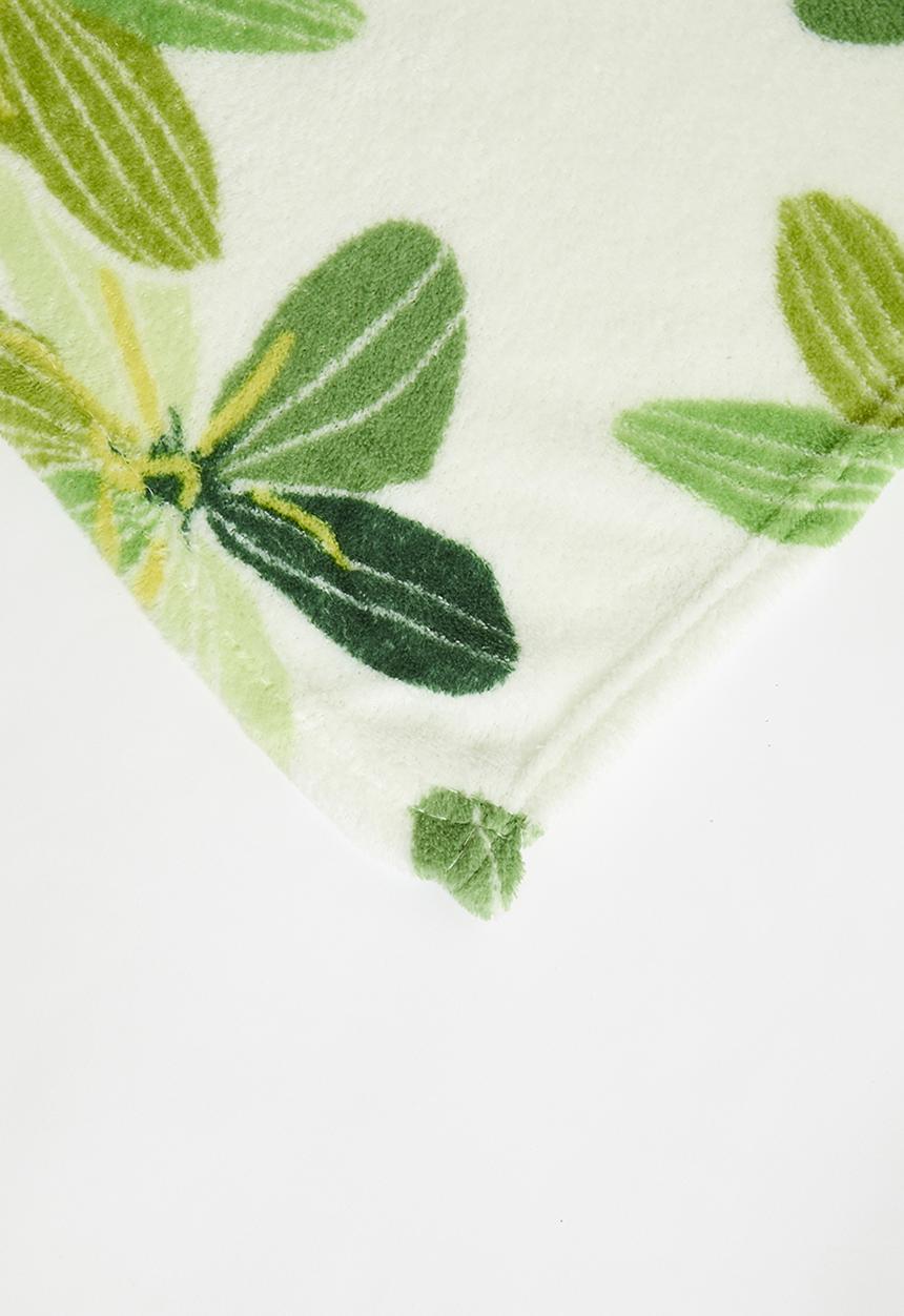 H&S - Floral Fleece Throw - Multi
